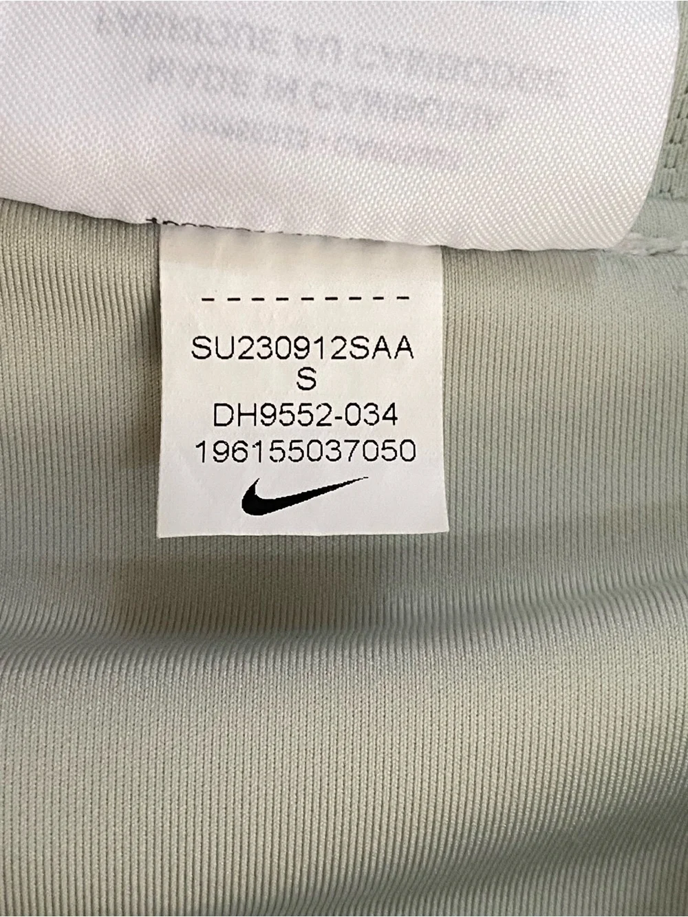 Nike Tennis Court Victory Dri-FIT Sport Skort Mint, Light Green Women's Size S